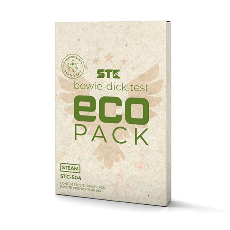 Recommed - Bowie-Dick EcoPack (TIPO s2) Pacote Pronto