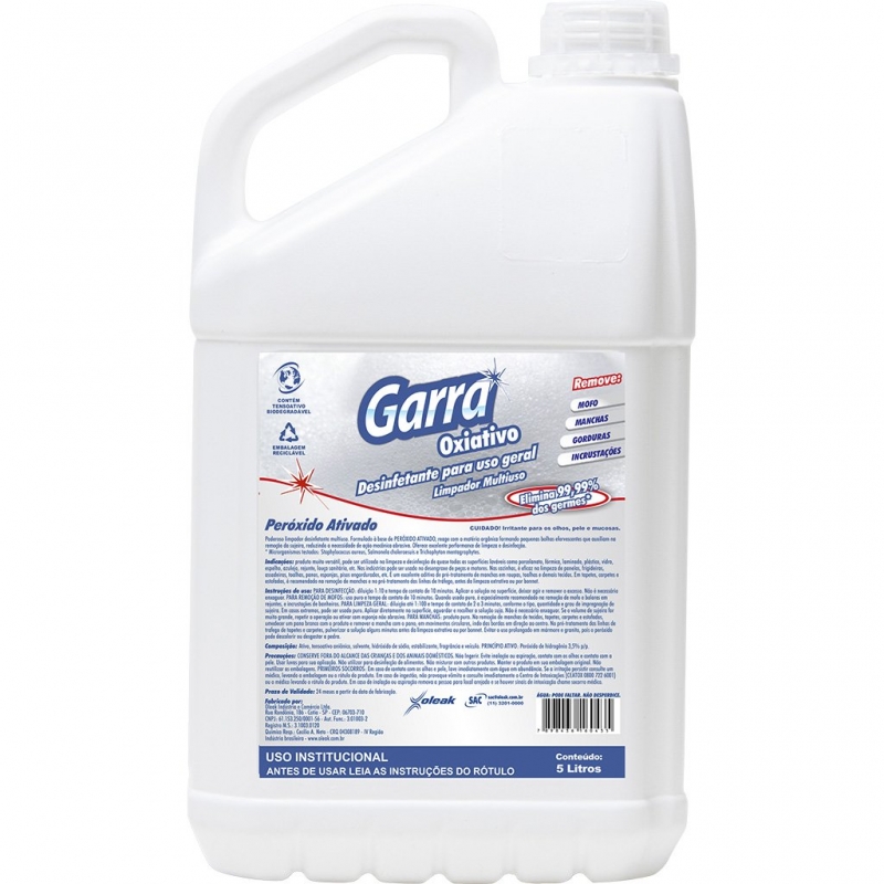 Recommed - Garra Oxiativo Desinfetante