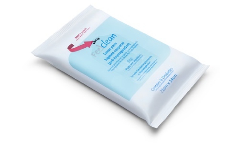 Recommed - Luvas para Higiene Corporal